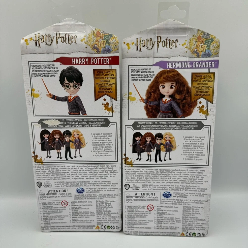 Wizarding World Harry Potter and Hermione Granger 8 inch Dolls Toys Collection